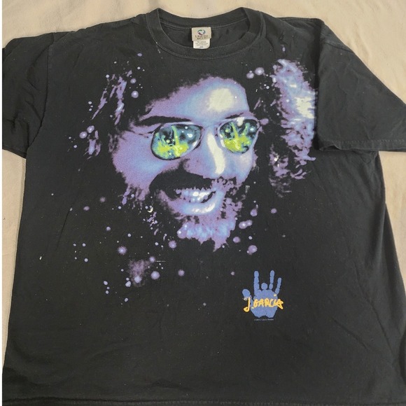 Liquid Blue Other - 🌌VTG Jerry Garcia Liquid Blue 2XL Cosmic Grateful Dead Graphic Tee Y2K band Tee